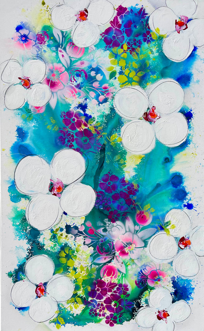 “The Garden” Aqua
